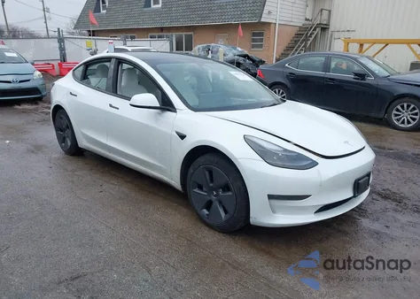 2023 Tesla Model 3 Rwd z USA, uszkodzony, nr VIN 5YJ3E1EA0PF507773